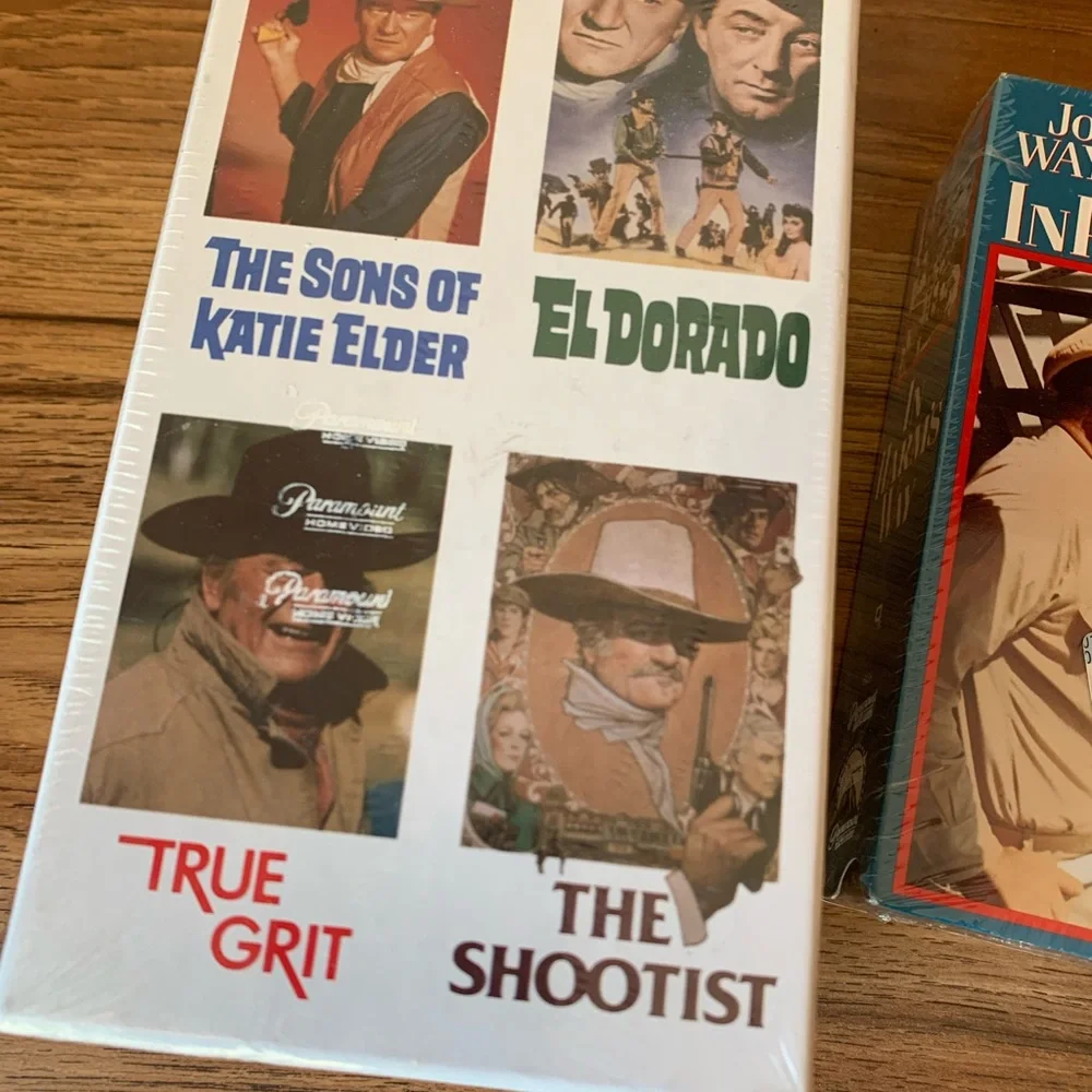 John Wayne Collection of VHS Classic Movies